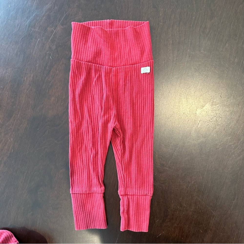 H&M 3-6 Matching Ribbed Set - Picture 3 of 3